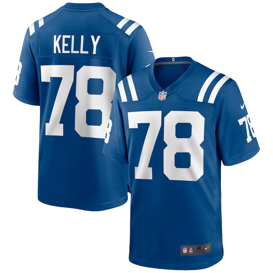 Men Indianapolis Colts #78 Ryan Kelly Nike Royal Game NFL Jersey